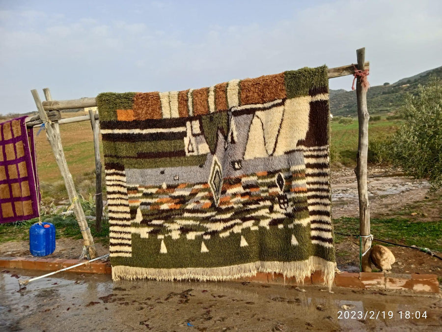 Unveiling the Timeless Beauty of Mrirt Moroccan Rugs: A Masterpiece of Artistry and Tradition - Africancreates