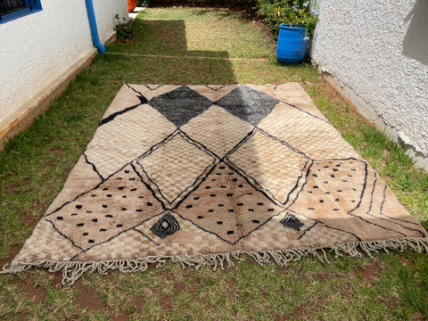 Modern Moroccan Mrirt Rugs: Handcrafted Beauty for Distinctive Interiors, large area rugs for living room.