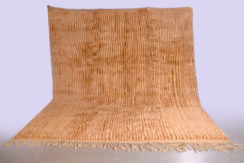 Large gorgeous Mrirt Moroccan handmade Rug 9.2x10 ft