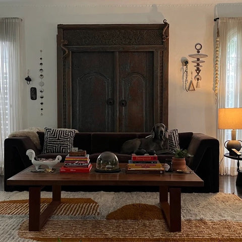 Modern Moroccan Mrirt Rugs: large area rugs for living room , handcrafted Moroccan Beni Ourain rugs.