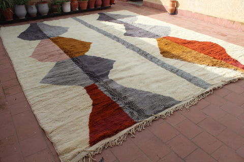 Moroccan extra large Mrirt Rug