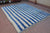Blue stripes Mrirt large area rug , Moroccan Berber rug