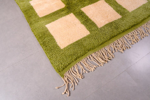 Authentic Mrirt Moroccan Rug Green design, Moroccan rug , Berber rug , handmade rug