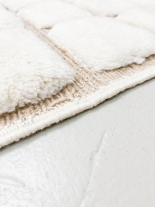 Checkered tufted Modern contemporary design Beni Ourain Berber area Moroccan Mrirt 8x10 rugs | wool handmade Moroccan 9x12 rugs