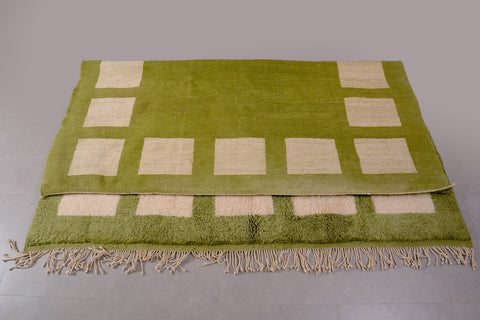 Authentic Mrirt Moroccan Rug Green design, Moroccan rug , Berber rug , handmade rug