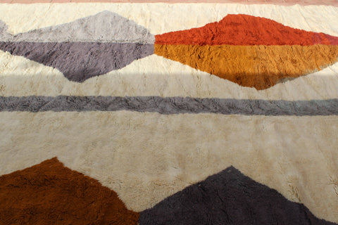 Moroccan extra large Mrirt Rug