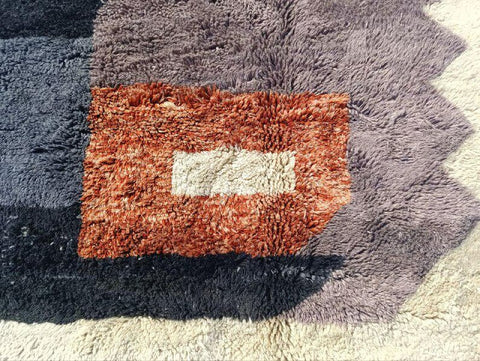 Moroccan rug ,  Extra large rugs beni ourain rug - rugs for living room and bedroom - abstract rug - Berber Rug - shagy rug - large area rugs - Mrirt rugs