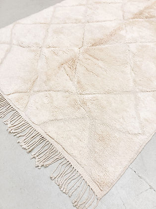Wool Diamond White Modern contemporary design Beni Ourain Berber area Moroccan Mrirt 8x10 rugs | wool handmade Moroccan 9x12 rugs