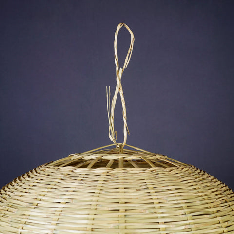 Natural wicker and reed pendant light - Natural light shades