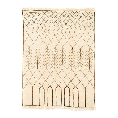 Moroccan rugs , large area Beni Ourain rugs , 8x10 Moroccan rugs