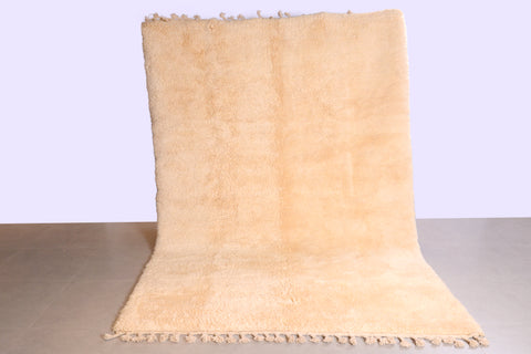 Classic off white Beni Ourain Moroccan rug 9.84x6.54 ft