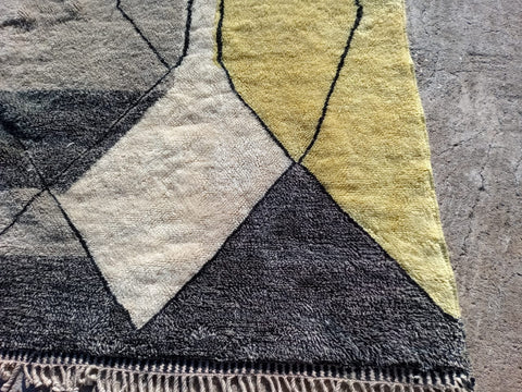 Authentic Mrirt Moroccan rug , very soft thick pile