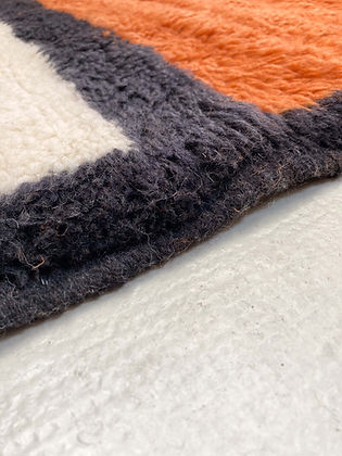 Large area Modern contemporary Beni Ourain Berber area Moroccan Mrirt 8x10 rugs | wool handmade Moroccan 9x12 rugs