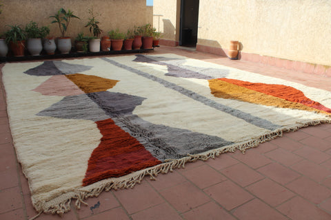 Moroccan extra large Mrirt Rug