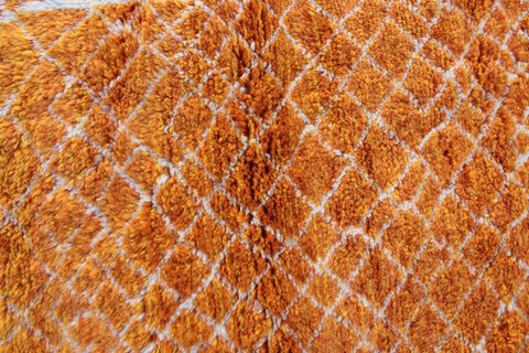 Moroccan Masterpiece: Handmade Mrirt Rug - Crafted Elegance, Bohemian Decor - Atlas Beni Rugs