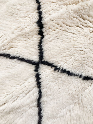 Classic Diamond Modern contemporary design Beni Ourain Berber area Moroccan Mrirt 8x10 rugs | wool handmade Moroccan 9x12 rugs