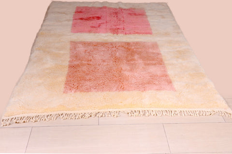 Mrirt top quality Berber modern extra soft Beni Ourain rug , beni ourain custom and handmade with natural wool (Copy)