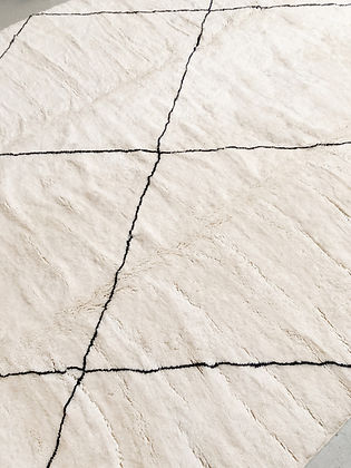 Classic Diamond Modern contemporary design Beni Ourain Berber area Moroccan Mrirt 8x10 rugs | wool handmade Moroccan 9x12 rugs