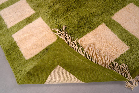 Authentic Mrirt Moroccan Rug Green design, Moroccan rug , Berber rug , handmade rug