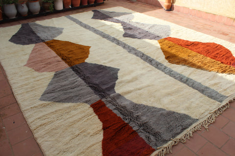 Moroccan extra large Mrirt Rug
