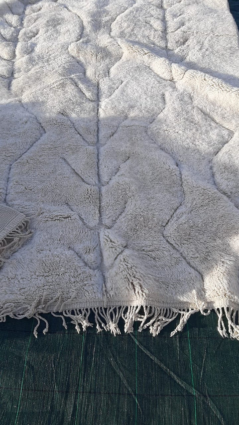 Moroccan Mrirt tufted rug, Extra soft Berber area rug