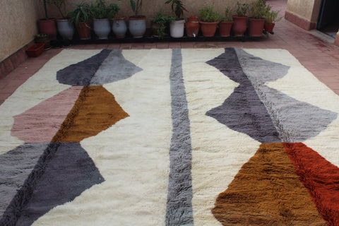 Moroccan extra large Mrirt Rug
