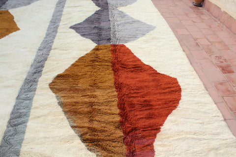 Moroccan extra large Mrirt Rug