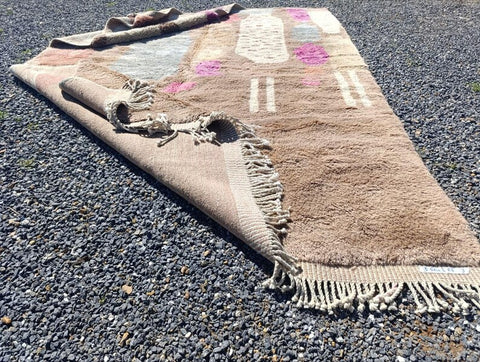Moroccan rug ,  Extra large rugs beni ourain rug - rugs for living room and bedroom - abstract rug - Berber Rug - shagy rug - large area rugs - Mrirt rugs