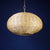 Natural wicker and reed pendant light - Boule