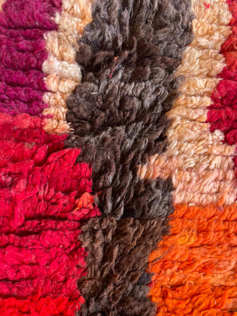 Moroccan rug – Vintage wool Berber carpet – colorful rug - Beni Ourain rug – Boujaad area rug - Living room rug - 8x10 rug - handmade rugs