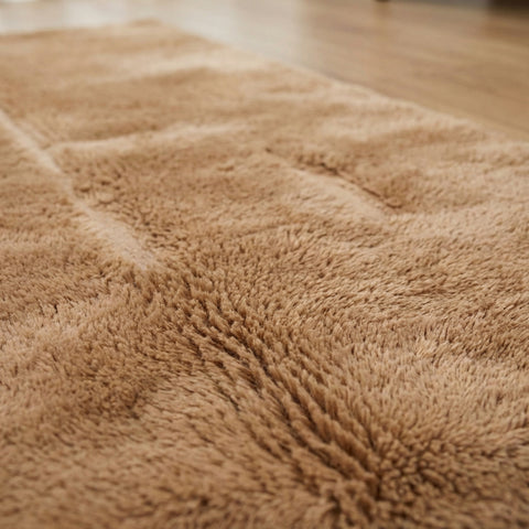 Sandy Tick Modern Handmade Moroccan Rug - Custom Living Room Area Beni Rugs