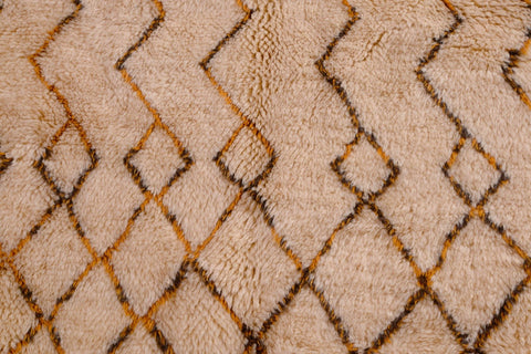 Ait Bouguemez Geometric Moroccan Mrirt Rug: Timeless Symmetry for Inspired Interiors - Africancreates