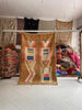 Authentic Vintage Moroccan Rug – Brown Berber Area Wool Rug (5.1x8 ft) - Africancreates