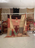 Authentic Vintage Moroccan Rug – Pink Berber Area Wool Rug (6.5x9.1 ft) - Africancreates