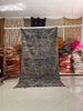 Authentic Vintage Moroccan rug – Tribal Berber Area Wool Rug (5x8.6 ft) - Africancreates