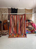 Authentic Vintage Moroccan rug – Wool Tribal Area Boujaad Rug (5.5x7.7 ft) - Africancreates