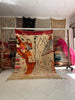 Authentic Vintage Moroccan rug – Wool Tribal Area Boujaad Rug (6.2x9.7 ft) - Africancreates