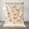 Baby Pink Handmade Moroccan Rug - Custom Living Room Area Beni Ourain Rugs - Africancreates