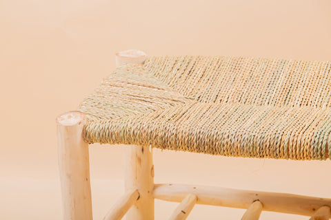 Banc en bois avec rangement intégré - Idéal pour une organisation efficace - Africancreates