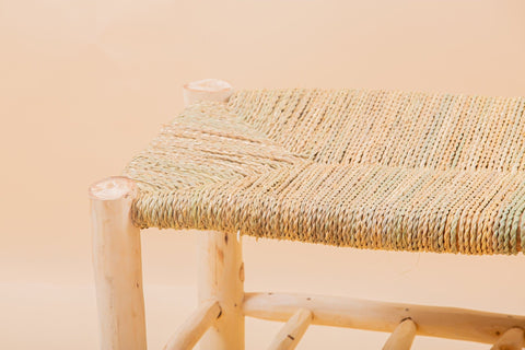 Banc en bois avec rangement intégré - Idéal pour une organisation efficace - Africancreates