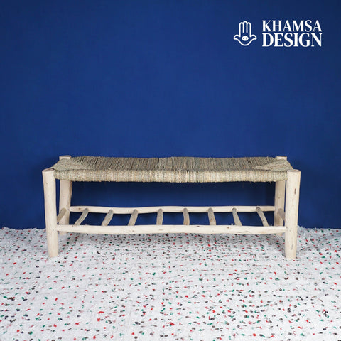 Banc en bois avec rangement intégré - Idéal pour une organisation efficace - Africancreates