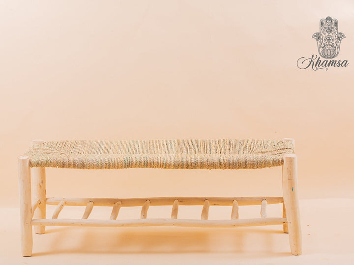 Banc en bois avec rangement intégré - Idéal pour une organisation efficace - Africancreates