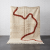 Beige Handmade Moroccan Rug - Custom Living Room Area Beni Rugs - Africancreates