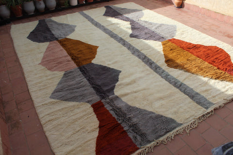 Beni Mrirt Moroccan Extra large Rug - Africancreates