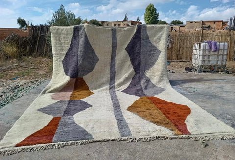 Beni Mrirt Moroccan Extra large Rug - Africancreates