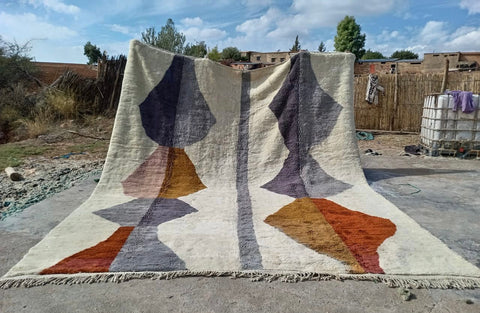 Beni Mrirt Moroccan Extra large Rug - Africancreates