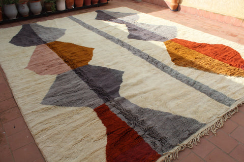 Beni Mrirt Moroccan Extra large Rug - Africancreates