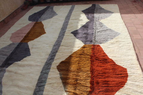 Beni Mrirt Moroccan Extra large Rug - Africancreates