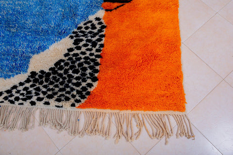 Blue Design Mrirt Moroccan rug - Africancreates