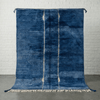 Blue Handmade Moroccan Rug - Custom Living Room Area Beni Rugs - Africancreates